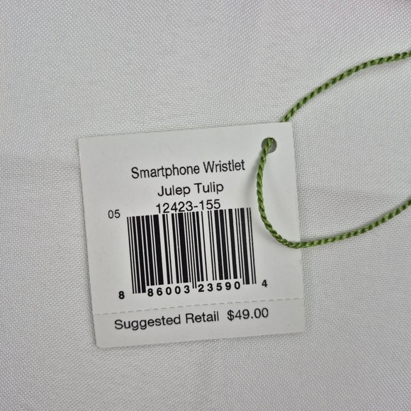 Vera Bradley Smartphone Wristlet Julep Tulip Floral Quilted Wallet NWT 6 x 4" - Picture 4 of 11